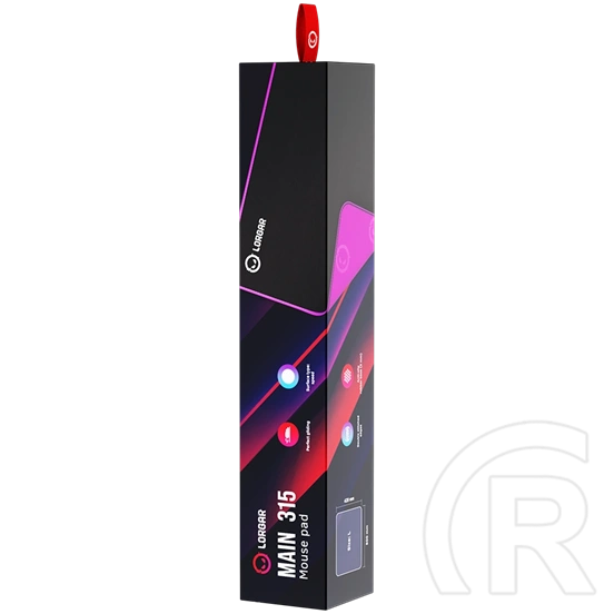Lorgar Main 315 gamer egérpad (500x420)