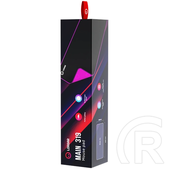 Lorgar Main 319 gamer egérpad (900x360)