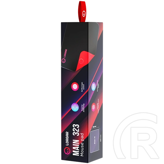 Lorgar Main 323 gamer egérpad (360x300)