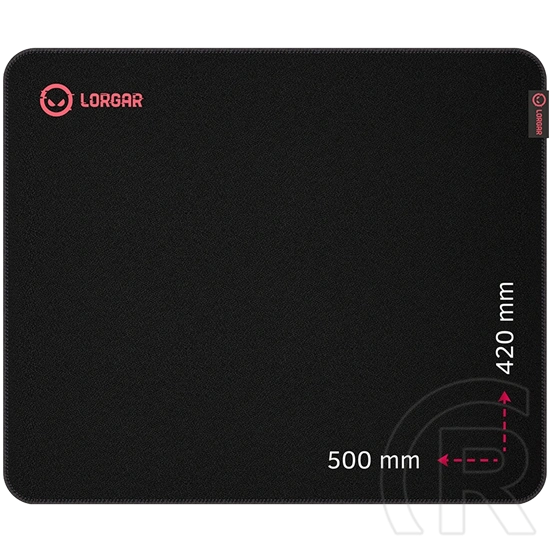 Lorgar Main 325 gamer egérpad (500x420)
