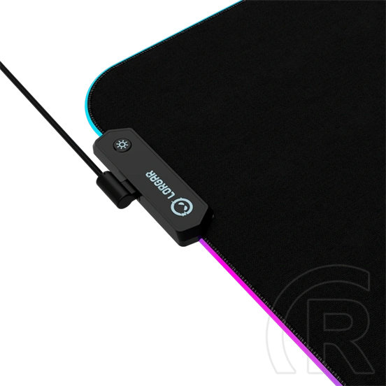 Lorgar Steller 913 gamer egérpad (RGB, 360x300)