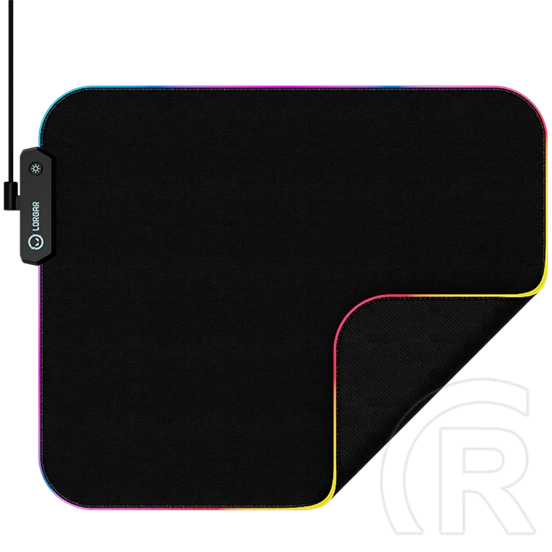 Lorgar Steller 913 gamer egérpad (RGB, 360x300)
