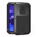 Love Mei Huawei Mate 20 Lite Powerful  telefonvédő (extrém ütésálló + Gorilla Glass üveg) fekete