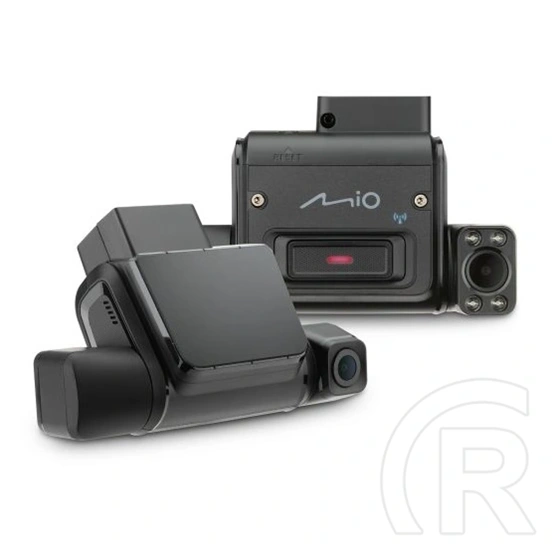 MIO MiSentry 12T menetrögzítő kamera (FHD 1080P, 4G LTE, GPS, Sony STARVIS CMOS, hátsó MiSentry A60, microSD max 256GB,