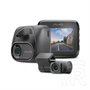 MIO MiVue C595WD Dual menetrögzítő kamera (2,0" kijelző, Full HD 1080p, 140°/130° látószög, GPS, WiFi, Sony STARVIS, fek