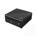 MSI Cubi N ADL-S-225BEU mini PC (Intel N100, M.2 NVMe, 4xUSB, USB-C, HDMI+DP, 2xRJ45, fekete)