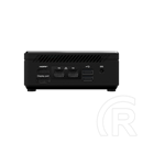 MSI Cubi N ADL-S-225BEU mini PC (Intel N100, M.2 NVMe, 4xUSB, USB-C, HDMI+DP, 2xRJ45, fekete)