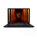 MSI Gaming NB Crosshair 17 HX AI D2XWGKG-016 (17", Ultra 9 275HX, 16GB RAM, 1TB, RTX 5070 8GB, fekete)