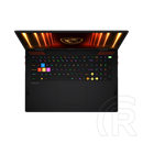 MSI Gaming NB Raider A18 HX A9WIG-064 (18", Ryzen 9 9955HX3D, 64GB, 2TB, RTX 5080 16GB, WIN11H, fekete, angol)