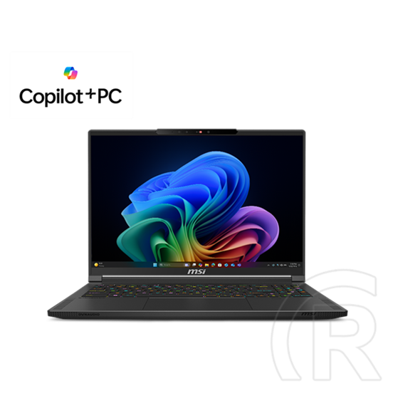 MSI Gaming NB Steal)th A16 AI A3XWHG-027 (16", QHDRyzen AI 9 HX 370, 64GB, 2TB, RTX 5070 TI 12GB, Win11H, fekete)