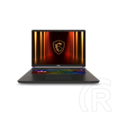 MSI Gaming NB Vector 17 HX AI A2WJG, (17" , Ultra 9 275HX, 32GB, 1TB M.2, RTX 5090 24GB, WIN11H, Cosmos szürke)