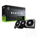 MSI GeForce RTX 5070 VENTUS 3X OC VGA (PCIe 5.0, 12 GB GDDR7, 192 bit, 3xDP+HDMI)