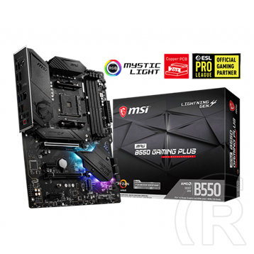 MSI MPG B550 GAMING PLUS (ATX, AM4)