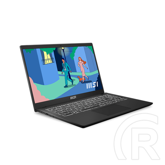 MSI Modern 15 B7M-455 (15,6", Ryzen 5 7430U, 16GB RAM, 512GB M.2, fekete)