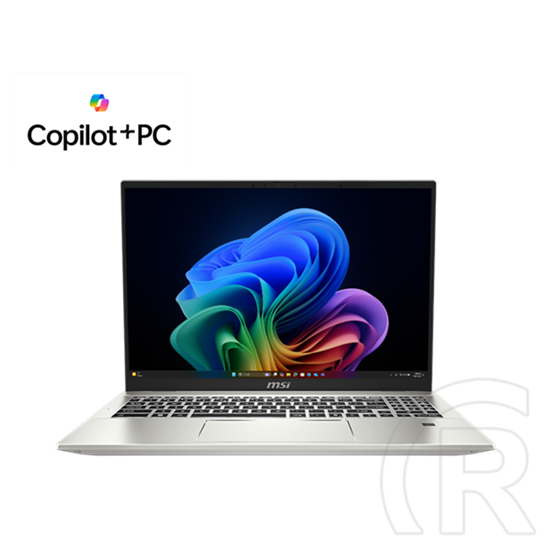 MSI Prestige A16 AI A3HMG-080 (16", UHDRyzen AI 9 365, 32GB, 1TB M.2, WIN11H, ezüst)