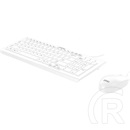 MSI SK9626MW billentyűzet és egér (HU, USB, vezetékes, fehér)