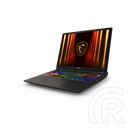 MSI Vector 16 HX AI A2WHG-639 (16", Intel Core Ultra 7 255HX, 32GB RAM, 1TB SSD, RTX 5070 Ti 12GB, QHD+ 240Hz, fekete)