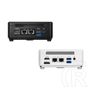 MSI mini PC Cubi 5 (i5-1235U, Iris XE, M.2 NVME, 2,5" SATA, 4xUSB, Thunderbolt 4, HDMI, DP, 2xRJ45, fekete)