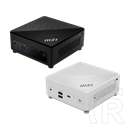MSI mini PC Cubi 5 (i5-1235U, Iris XE, M.2 NVME, 2,5" SATA, 4xUSB, Thunderbolt 4, HDMI, DP, 2xRJ45, fekete)