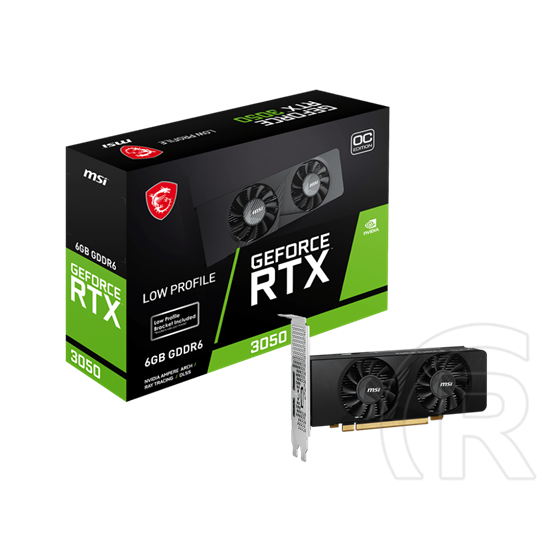 MSI nVidia Geforce RTX 3050 LP 6G OC VGA