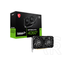 MSI Geforce RTX 4060 TI VENTUS 2X BLACK 8G OC VGA (PCIe 4.0, 8 GB GDDR6, 128 bit, 3xDP+HDMI)