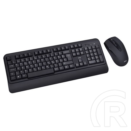 MS Alpha M300 Wireless billentyűzet + egér (US, USB, fekete)
