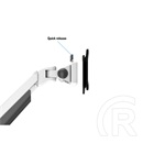 MULTIBRACKETS M gázrugós asztali konzol (15-34", VESA 75x75/100x100, max. 10 kg, fehér)