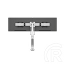 MULTIBRACKETS asztali konzol (2 képernyős, 15-28", VESA 75x75/100x100, fehér, gázrugós)