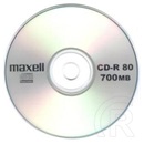 Maxell CD lemez CD-R80 52x (papír tok)