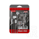 Maxell IN-BAX fülhallgató (USB-C, vezetékes, mikrofon, sztereó, fehér)