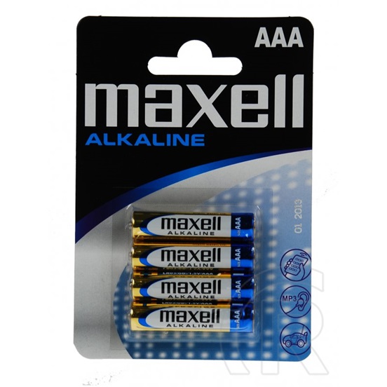 Maxell alkálielem LR-3 AAA 4db-os