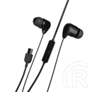 Maxell eb10 bass13 USB-C fülhallgató (in-ear, mikrofon, sztereo, fekete)