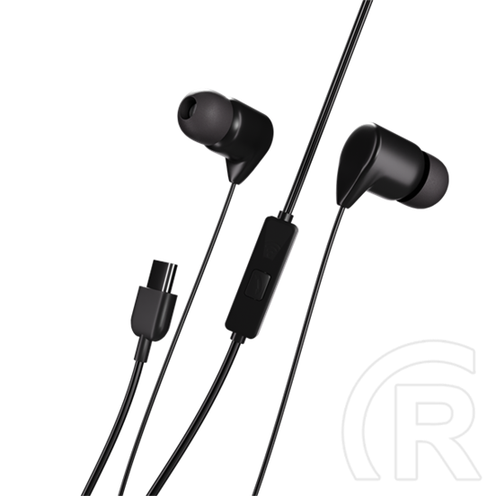 Maxell eb10 bass13 USB-C fülhallgató (in-ear, mikrofon, sztereo, fekete)