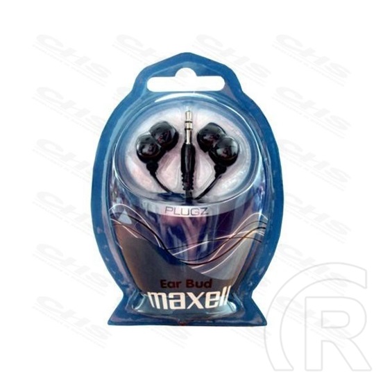 Maxell fülhallgató Plugz (fekete)