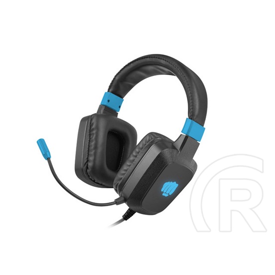 Media-Tech Fury Raptor mikrofonos fejhallgató (USB + 2 x 3,5 mm jack, vezetékes, sztereó, 98 dB, 15-25000 Hz, 200 cm káb