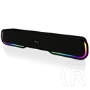Media-Tech Phantom BT bluetooth soundbar (v5.1, RGB háttérvilágítás, FM rádió, microSD/USB, AUX, 10W RMS, 10 óra üzemidő
