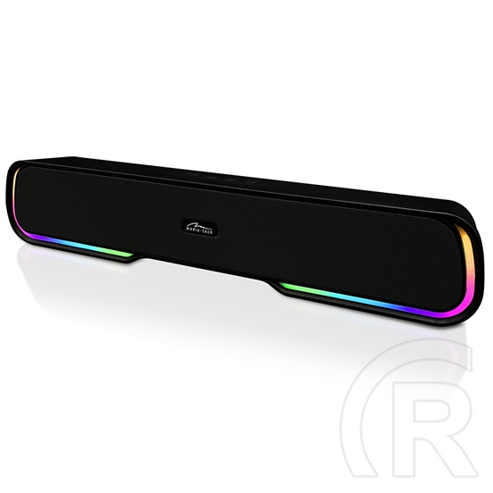 Media-Tech Phantom BT bluetooth soundbar (v5.1, RGB háttérvilágítás, FM rádió, microSD/USB, AUX, 10W RMS, 10 óra üzemidő