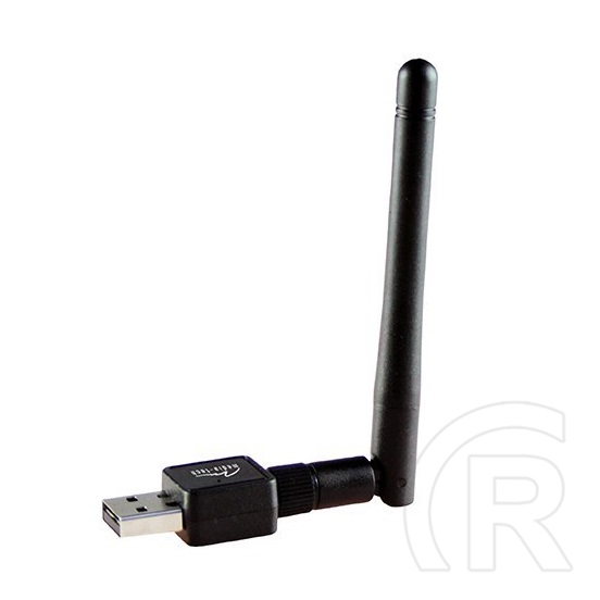 Media-Tech vezeték nélküli USB adapter (300 Mbps, 2,4 GHz, 802.11n, külső antenna)