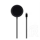 Mercedes-Benz asztali töltő (15W, gyorstöltő, wireless, magsafe, fekete)