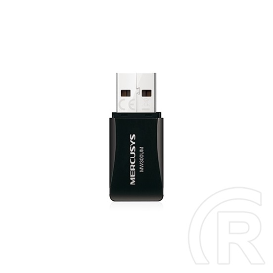 Mercusys MW300UM Wireless N300 Mini USB hálózati kártya