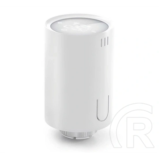 Meross mts150hk okos termosztatikus fej (hangvezérlés, mobil vezérlés, wifi, 433 MHz RF, fehér)
