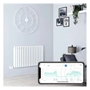 Meross mts150hk okos termosztatikus fej (hangvezérlés, mobil vezérlés, wifi, 433 MHz RF, fehér)