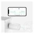 Meross mts150hk okos termosztatikus fej (hangvezérlés, mobil vezérlés, wifi, 433 MHz RF, fehér)