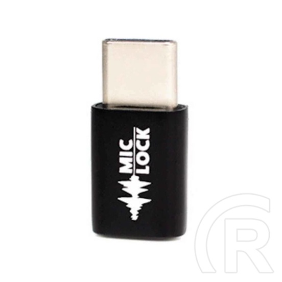 Mic-Lock Microphone Blocker adapter (USB-C, fekete)