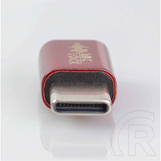 Mic-Lock Microphone Blocker adapter (USB-C, piros)