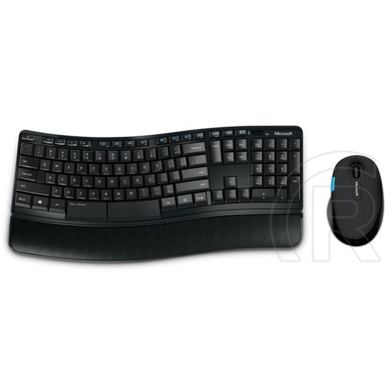 Microsoft Sculpt Comfort Desktop cordless billentyűzet + egér (HU, USB, fekete)