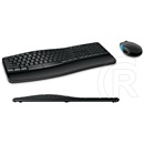 Microsoft Sculpt Comfort Desktop cordless billentyűzet + egér (HU, USB, fekete)