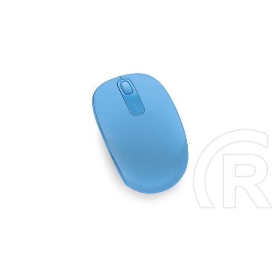 Microsoft Wireless Mobile Mouse 1850 cordless optikai egér (USB, világoskék)