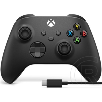 Microsoft Xbox Series X/S Wireless Controller + USB-C kábel (fekete)