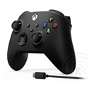 Microsoft Xbox Wireless Controller + USB-C Kábel (fekete)
